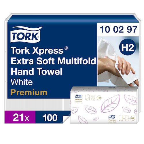 Tork Xpress® Extra Soft Multifold Hand Towel (TORK-100297)